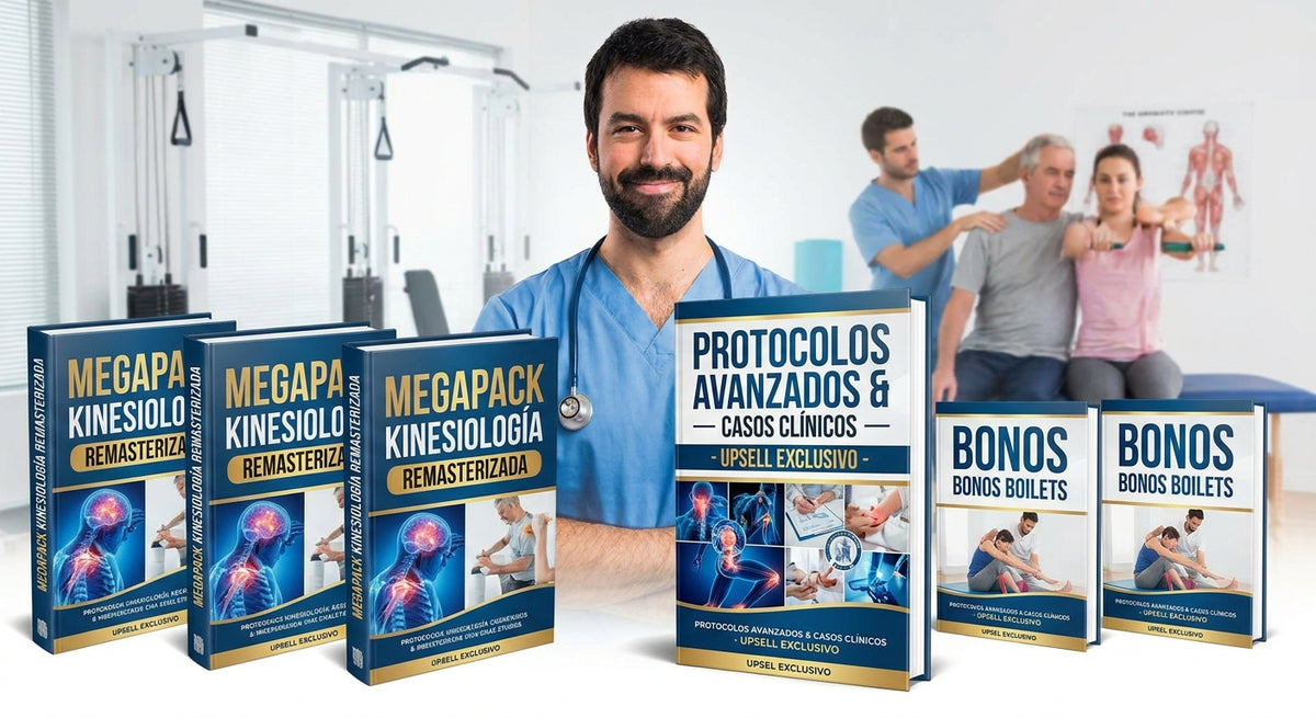 MegaPack kinesiologia remasterizada + Metodo KINE-ELITE